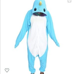 Narwhal onesie